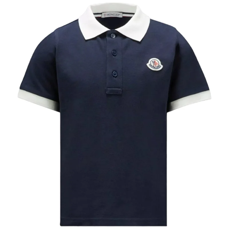 Moncler Polo Night Blue