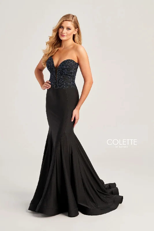 Colette CL5112 Prom Long Applique Formal Mermaid Dress