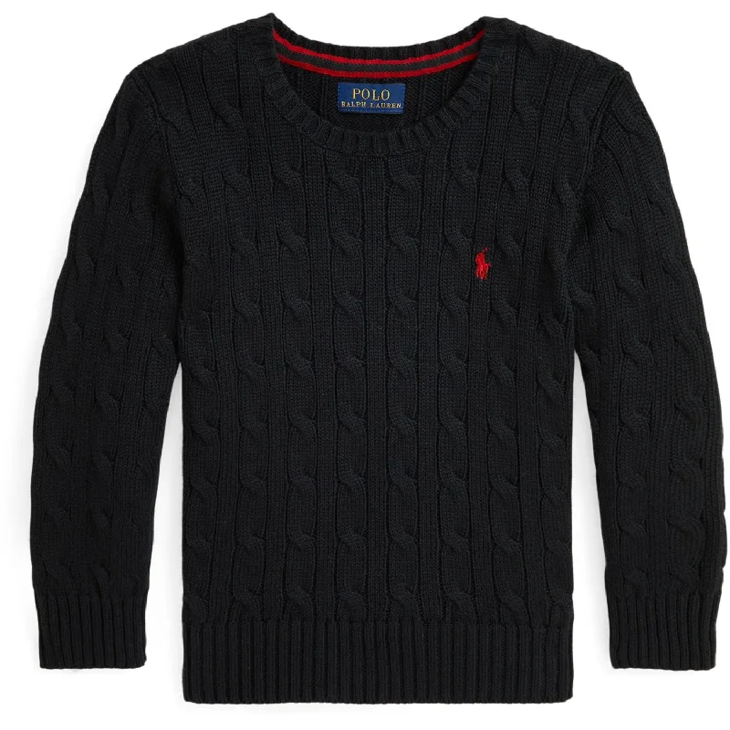 Polo Ralph Lauren Polo Black Cable Sweater