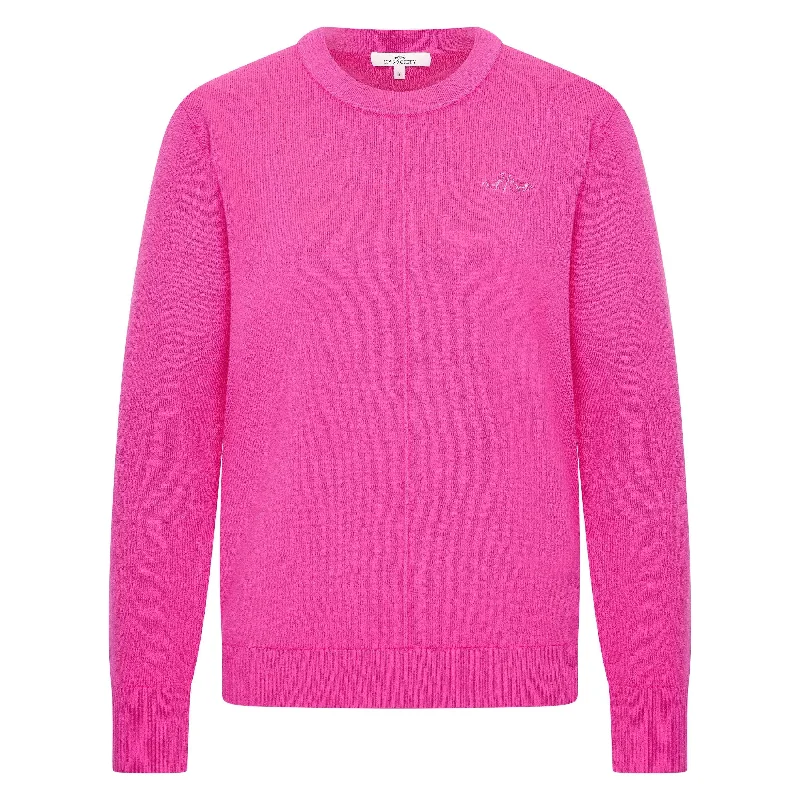 Hv Polo Christa Crew Neck Wool Blend Jumper