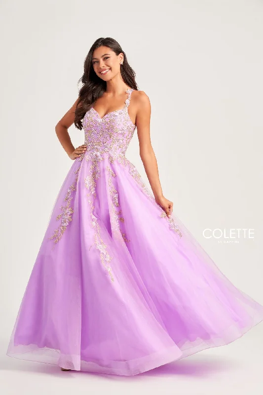 Colette CL5271 Long Prom Formal Beaded  Ball Gown