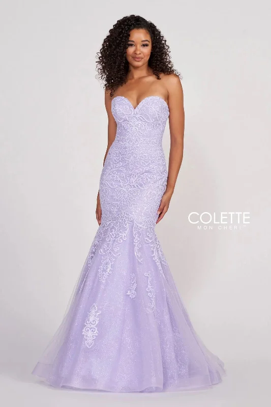 Colette CL2005 Fitted Formal Mermaid Prom Long Dress