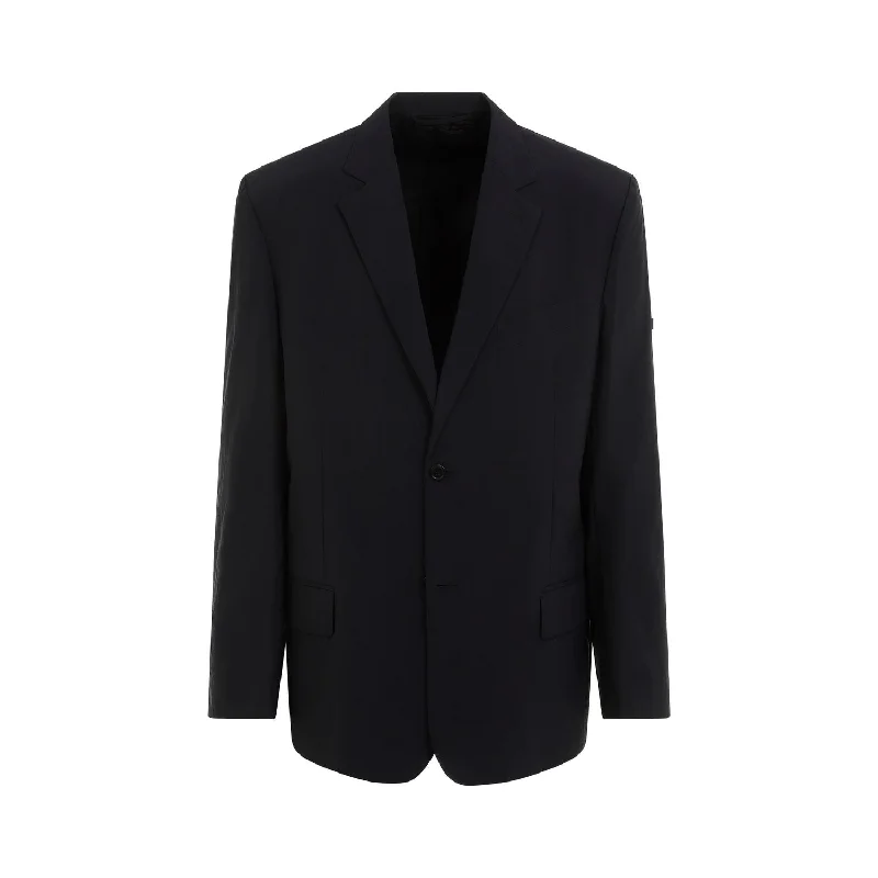 BALENCIAGA Sleek Washed Black Jacket