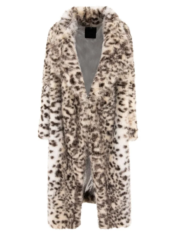 BB COUTURE Lynx-Inspired Faux Fur Jacket