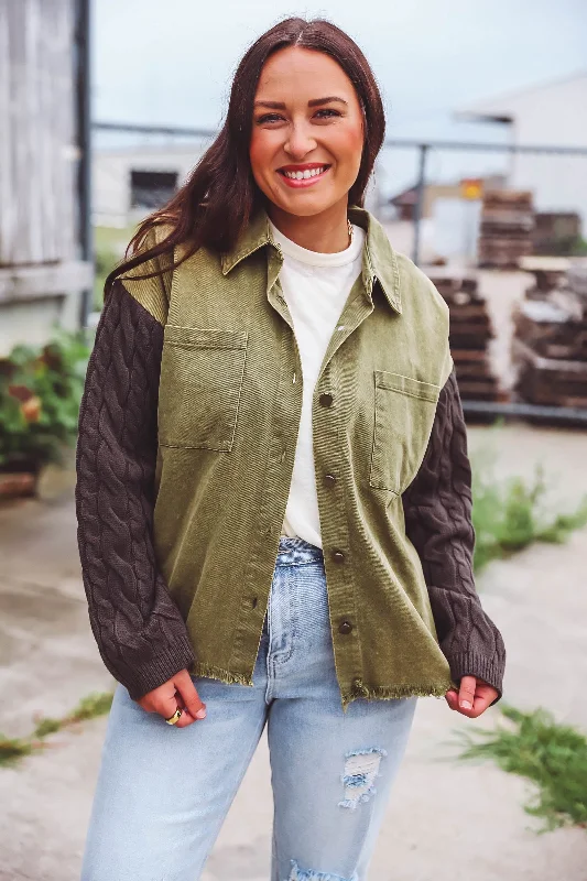 Nora Jacket-Olive