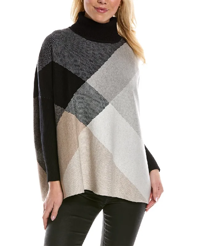 Joseph A. Boxy Turtleneck Sweater