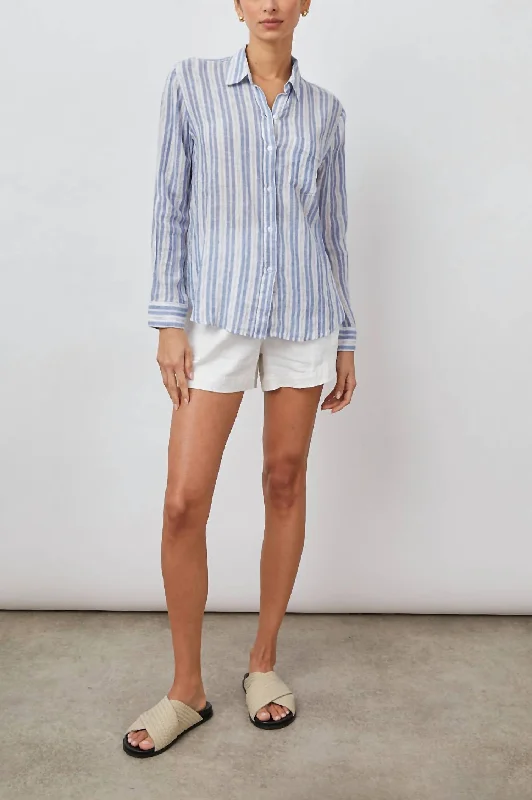 Charli Shirt In New Haven Stripe