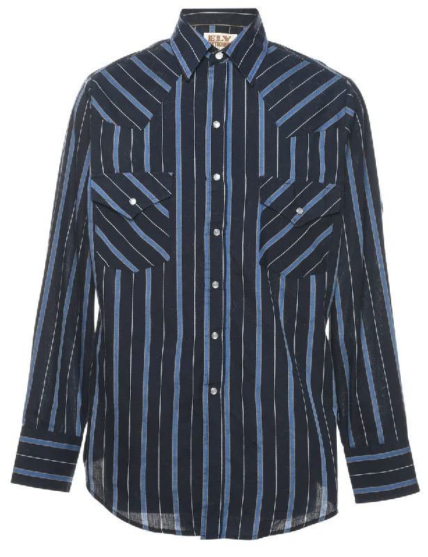 Striped Western Shirt - S