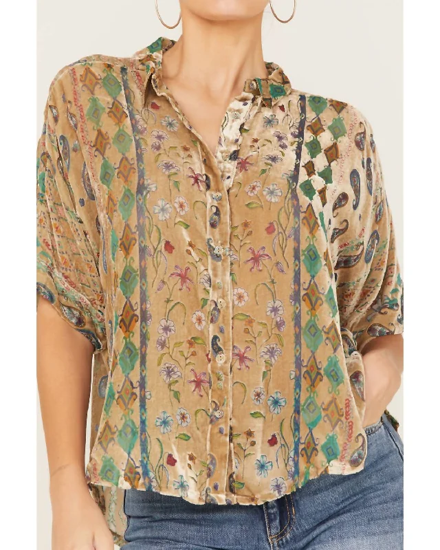 Sugar Burnout Lynn Shirt In Mti