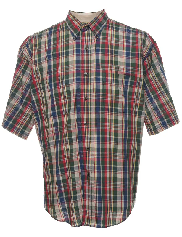 Van Heusen Checked Shirt - L