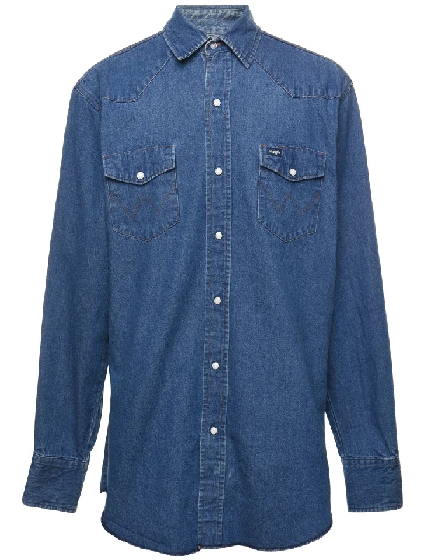 Wrangler Denim Shirt - L