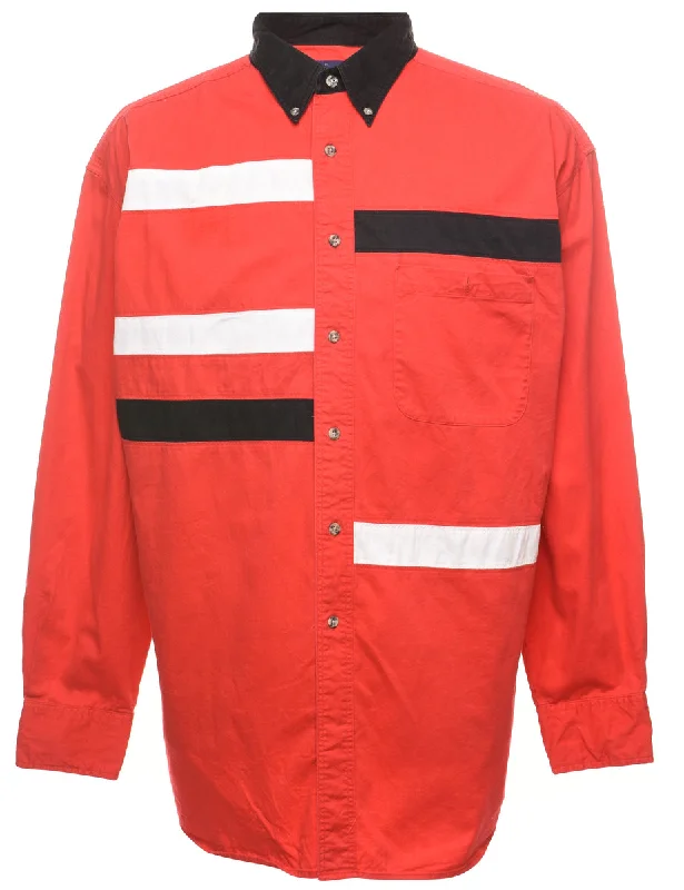 Wrangler Red, White & Black Shirt - XL