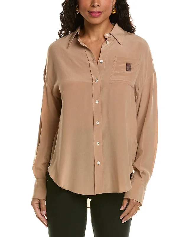 Brunello Cucinelli Silk Shirt