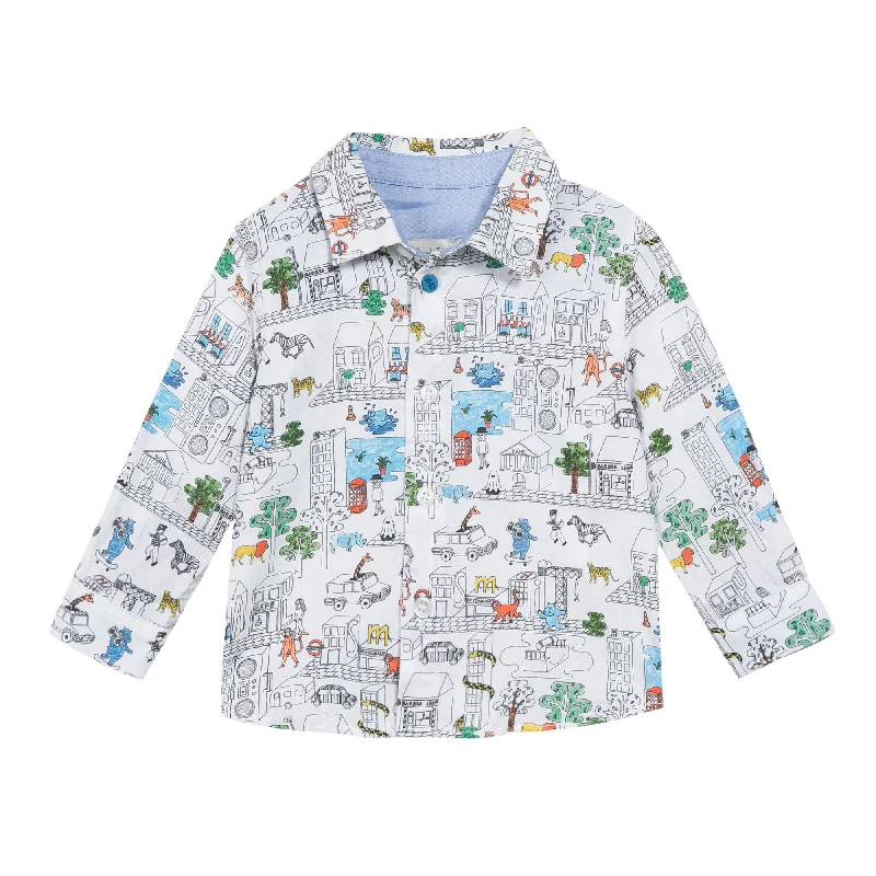 Paul Smith Junior Baby Boys White Pan Shirt