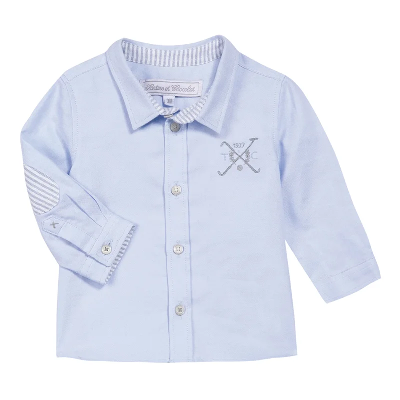 Tartine et Chocolat Baby Shirt in Sky Blue