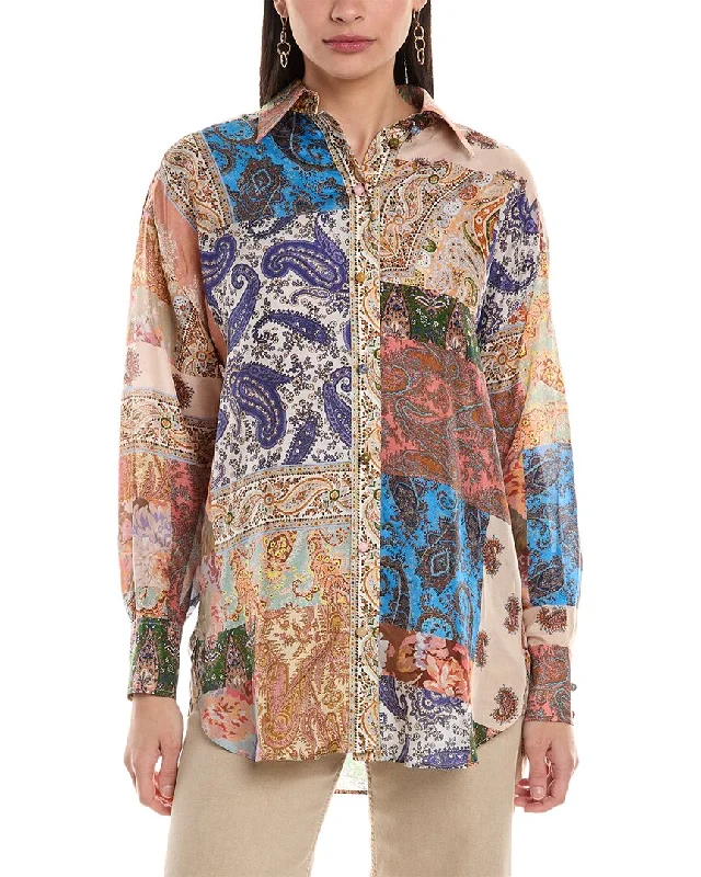 Zimmermann Devi Silk Shirt