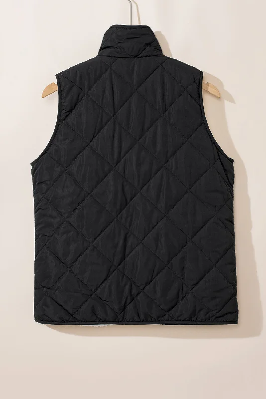 Button Detail Vest