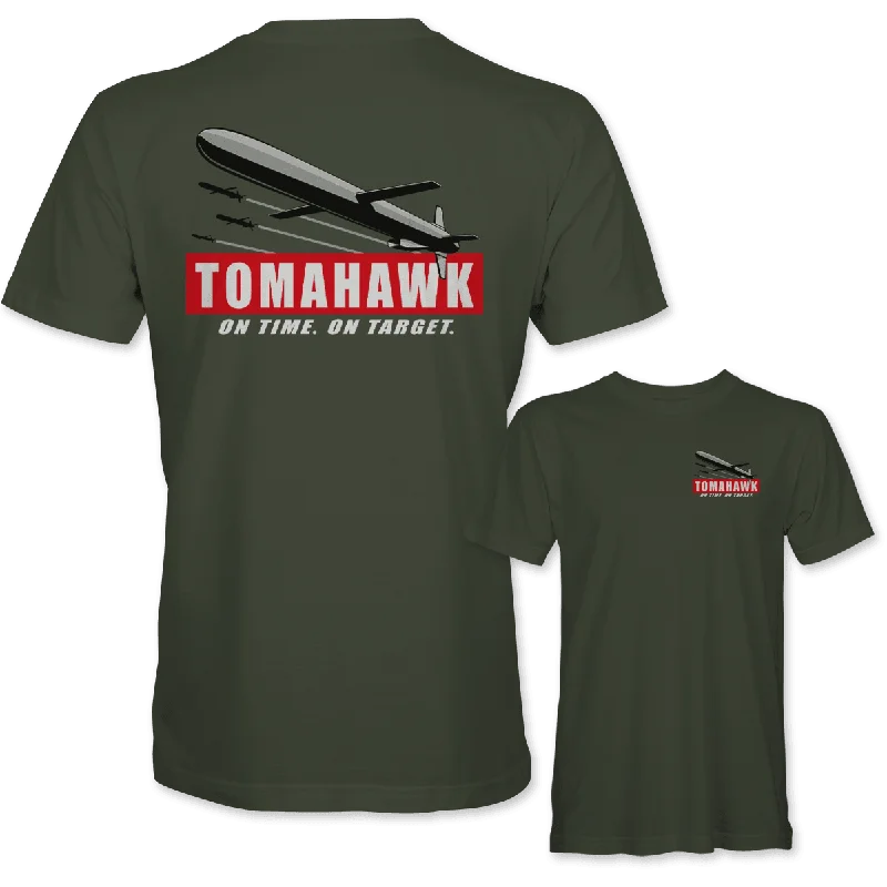 TOMAHAWK 'ON TIME ON TARGET'  T-SHIRT