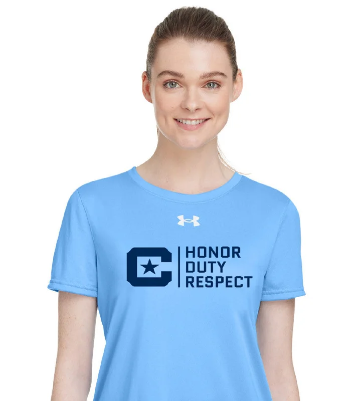 The Citadel, Honor Duty Respect, Under Armour Ladies' Team Tech T-Shirt