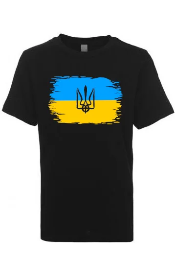 Kid's t-shirt "Ukrainian Flag"