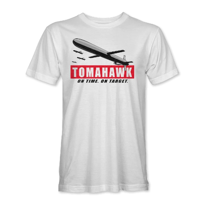 TOMAHAWK 'ON TIME ON TARGET'  T-SHIRT