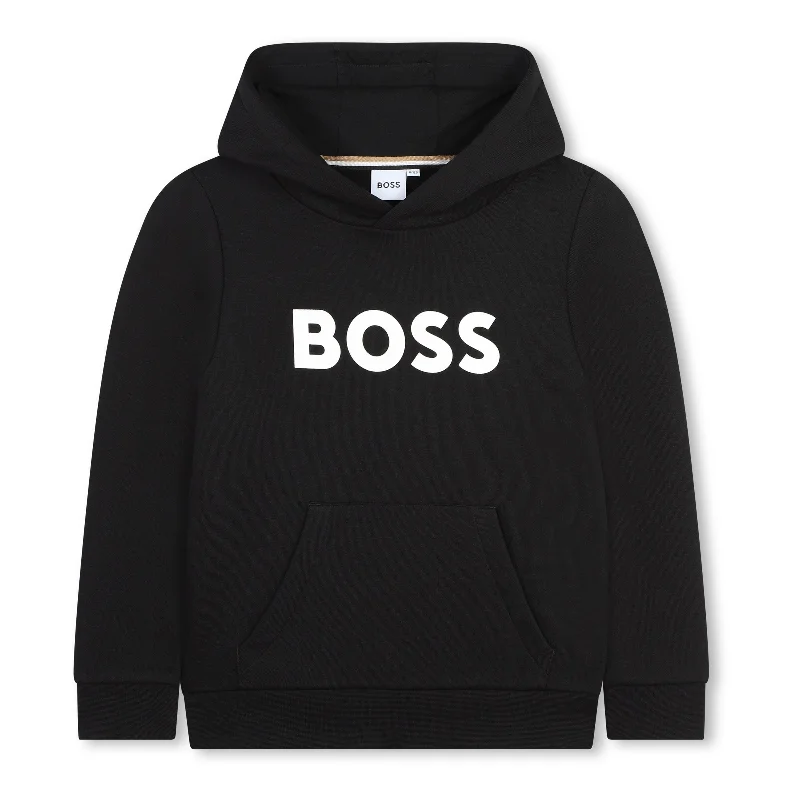 Black Hooded Sweatshirt