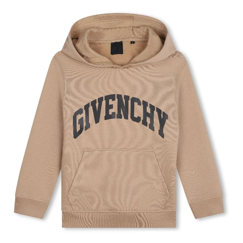 Brown Hooded Sweatshirt