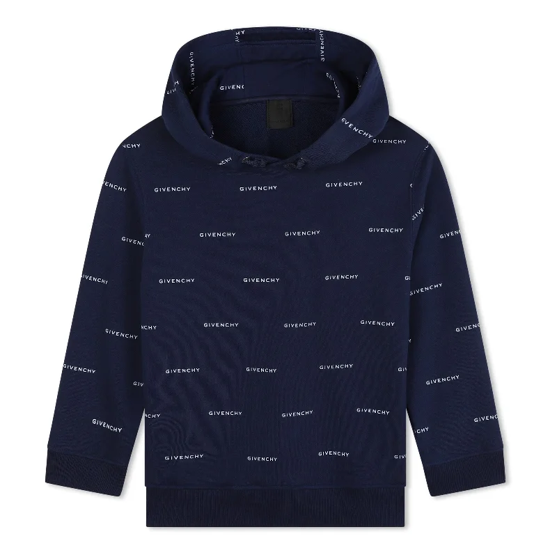 Navy Hooded Sweatshirt