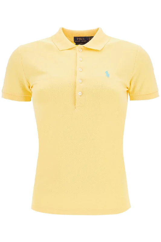 Polo Ralph Lauren Women's Julie Slim Fit Five Button Polo Shirt